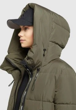 Khujo Soulani2 - Winterjas - Khaki Grün -Khujo Mode Aanbiedingen Winkel c684facb7c084758838f00abae947f44
