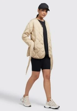 Khujo Yuna - Jas - Beige -Khujo Mode Aanbiedingen Winkel c80049a1e8874512b462335f60fc0435