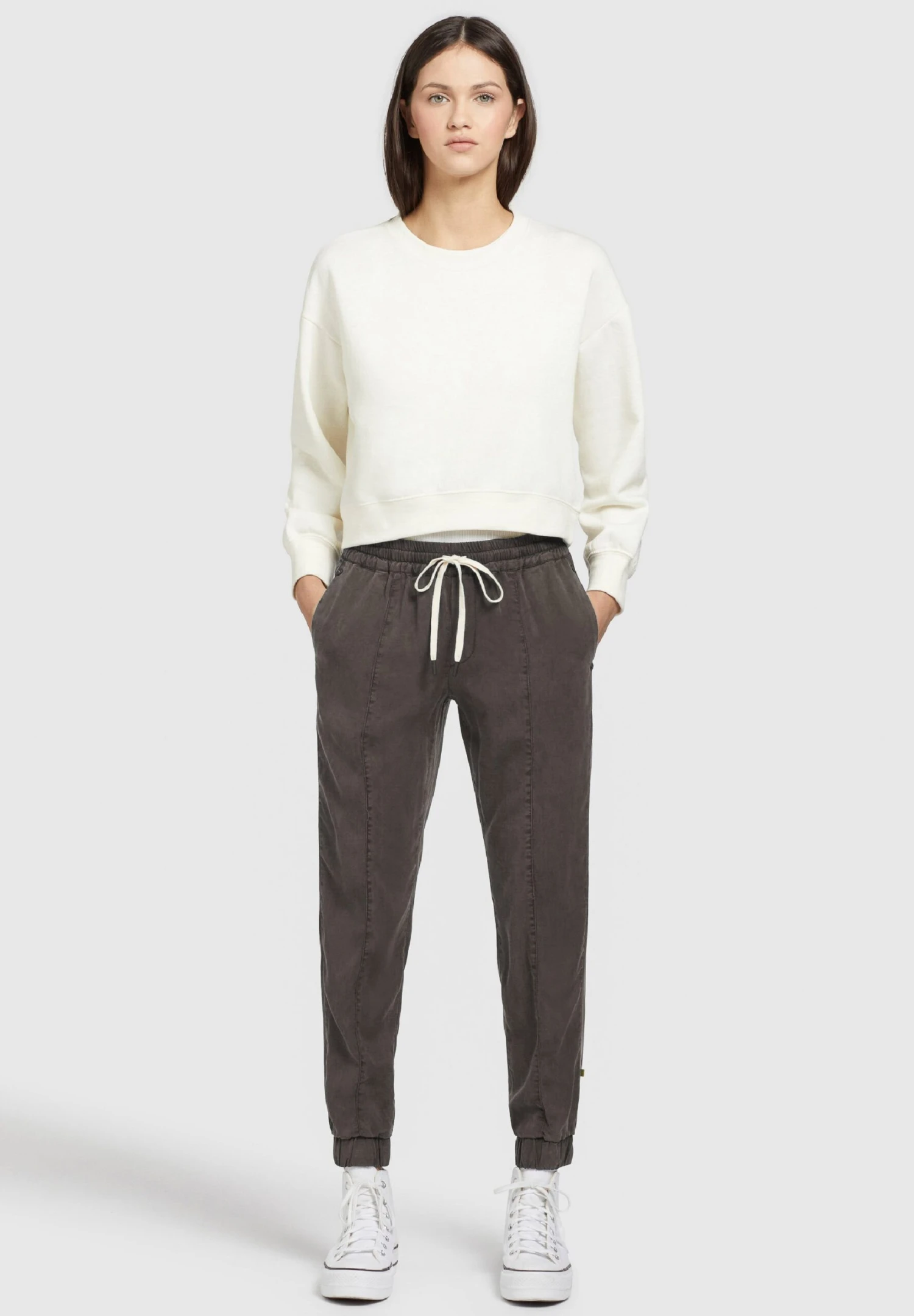 Khujo Sandi - Trainingsbroek - Anthrazit 2 Khujo Sandi - Trainingsbroek - Anthrazit - Afbeelding 2