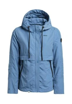 Khujo Zahira - Lichte Jas - Blau -Khujo Mode Aanbiedingen Winkel c8f8d1eb8ded47998bfa10bd880f0816