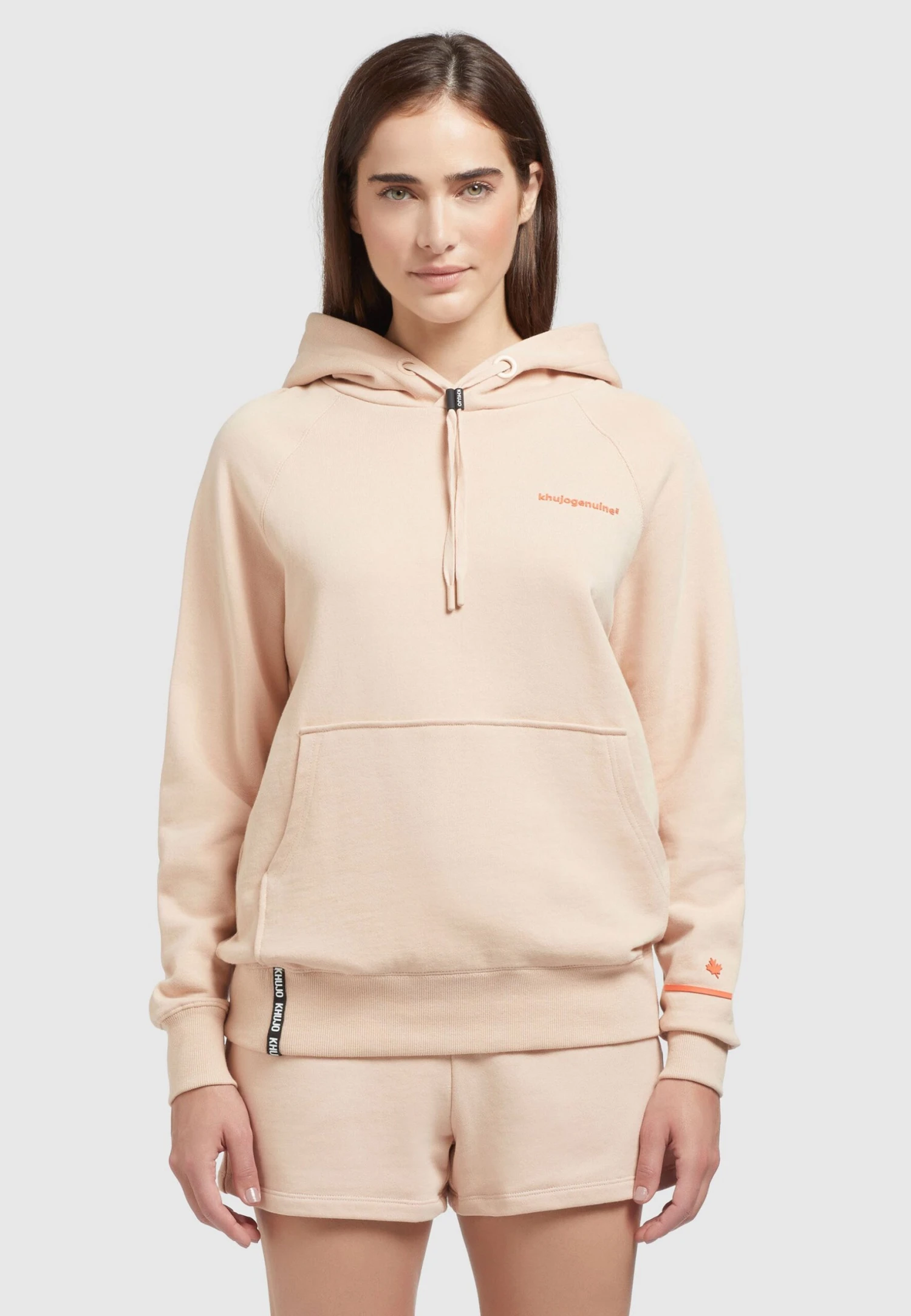 Khujo Odette - Hoodie - Aprikot 1 Khujo Odette - Hoodie - Aprikot