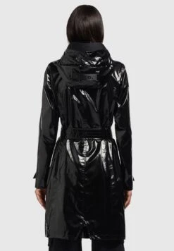 Khujo Alecia - Trenchcoat - Schwarz -Khujo Mode Aanbiedingen Winkel cb0d110309c54ac680127a8a29cc5b4e