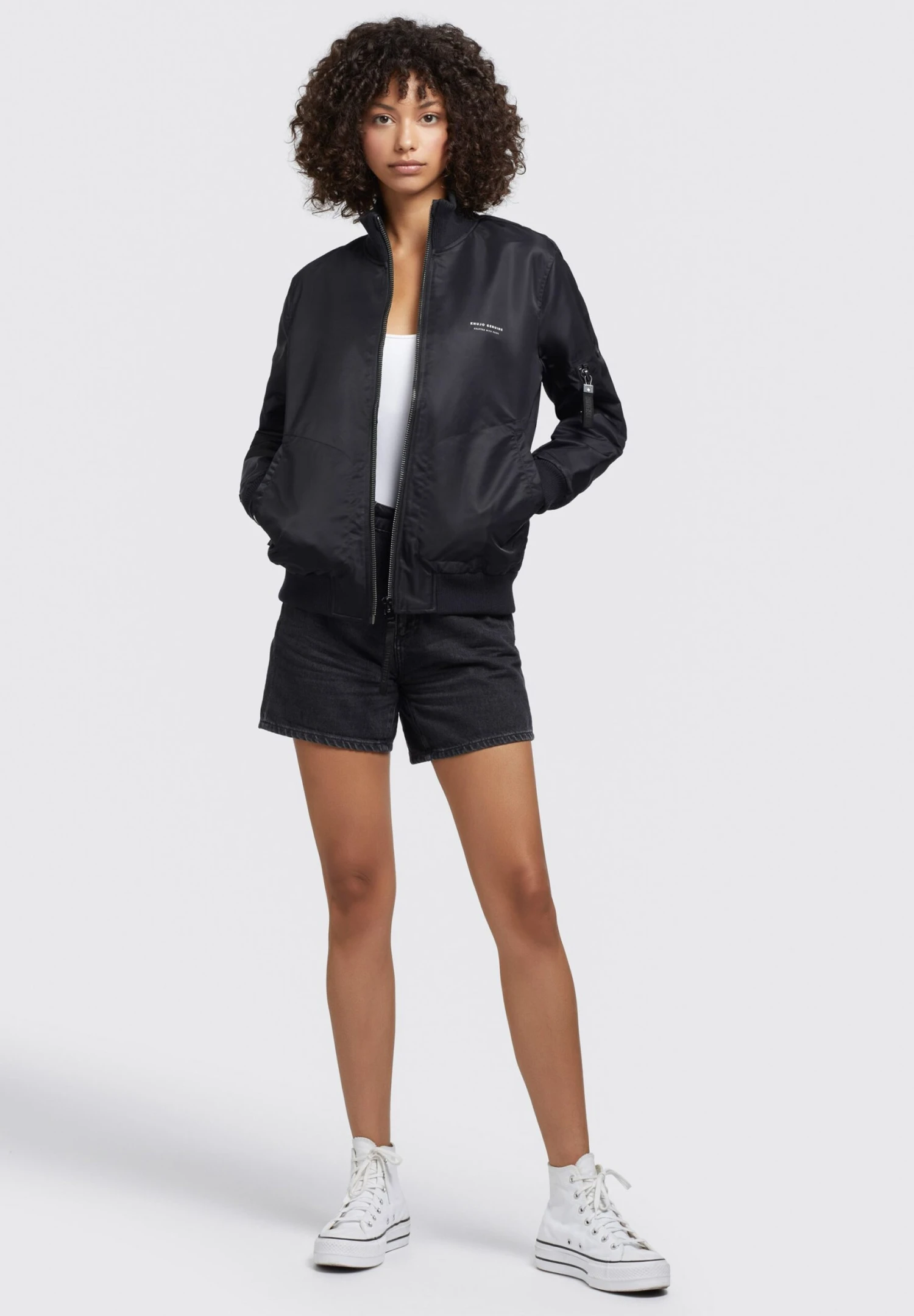 Khujo Lova - Jas - Schwarz 2 Khujo Lova - Jas - Schwarz - Afbeelding 2