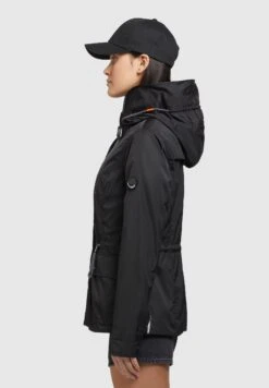 Khujo Debby - Lichte Jas - Schwarz -Khujo Mode Aanbiedingen Winkel d06ded5380c84ed8bf451c10b4da8e49