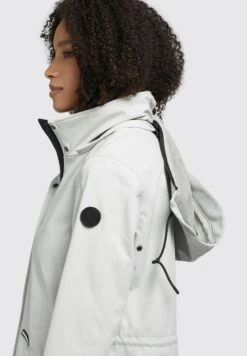 Khujo Smilla - Parka - Hellgrau -Khujo Mode Aanbiedingen Winkel d4d9ec7e5b1649cf8bc22f57ec5c223f