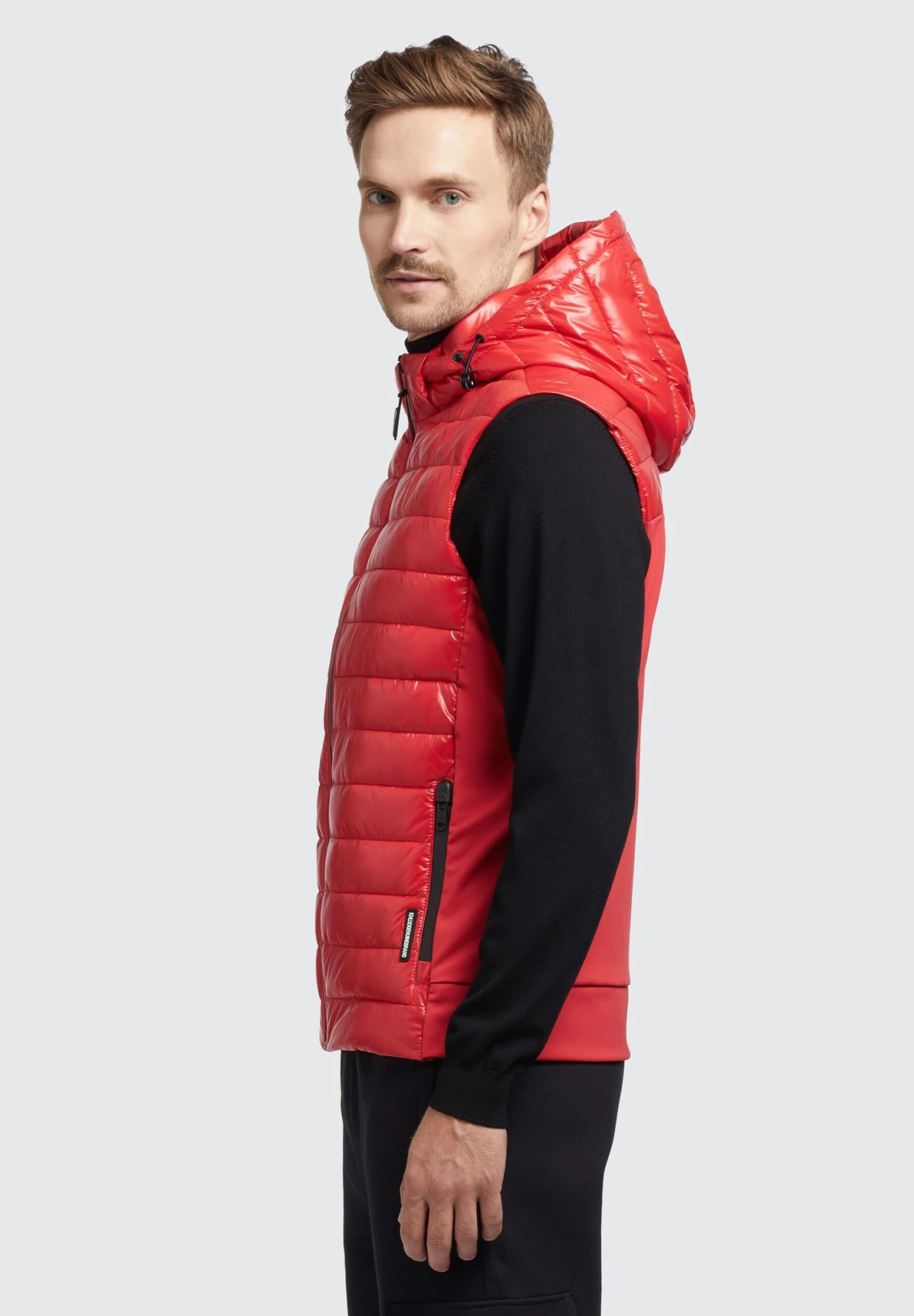 Khujo Wemo Shiny - Bodywarmer - Rot 4 Khujo Wemo Shiny - Bodywarmer - Rot - Afbeelding 4