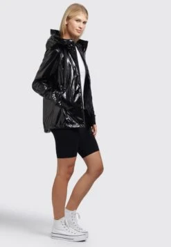 Khujo Somia - Jas - Schwarz -Khujo Mode Aanbiedingen Winkel d899752d7e954ab29c56ea42dbbbc959