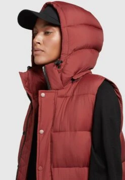 Khujo Magneta Matt - Bodywarmer - Rostrot -Khujo Mode Aanbiedingen Winkel d8ebb0e2873b45138562bd2bf54d4970