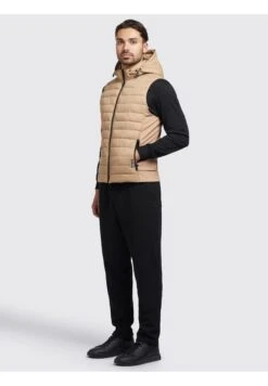 Khujo Wemo Matt - Bodywarmer - Beige -Khujo Mode Aanbiedingen Winkel d93f491df39f47d7a6500e6905e77d61