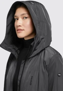 Khujo Mantel Ging - Halflange Jas - Schwarz -Khujo Mode Aanbiedingen Winkel da6544ea81e943f0b981d6e5f8eb2752