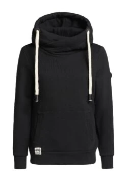 Khujo Rhabea - Hoodie - Schwarz -Khujo Mode Aanbiedingen Winkel dab36ded842544a5a5880cd51556f0ea