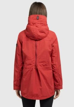 Khujo Caima - Parka - Rot -Khujo Mode Aanbiedingen Winkel df9ca66b0c9b401ba55c330e3bc3095f