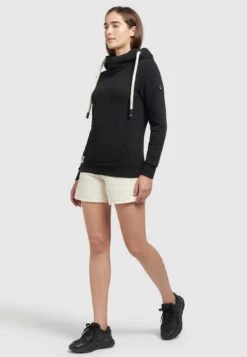 Khujo Rhabea - Hoodie - Schwarz -Khujo Mode Aanbiedingen Winkel e1ec46cf026b4a67b1756ea6b2779941