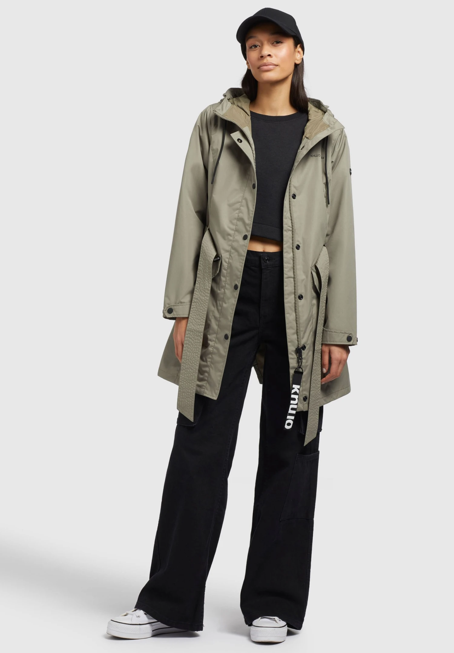 Khujo Lauren - Parka - Khaki 6 Khujo Lauren - Parka - Khaki - Afbeelding 6