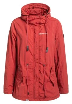 Khujo Caima - Parka - Rot -Khujo Mode Aanbiedingen Winkel e610588d3cfa4ffe87490b3c7e5344f0