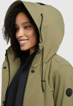 Khujo Gammi - Jas - Olivgrün -Khujo Mode Aanbiedingen Winkel e74c3247c8b34275aff93e88f81d371f