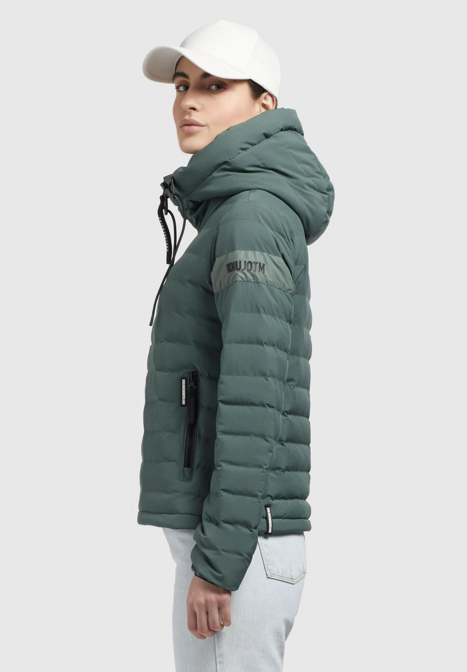 Khujo Lovina Matt - Jas - Kupfergrün 4 Khujo Lovina Matt - Jas - Kupfergrün - Afbeelding 4