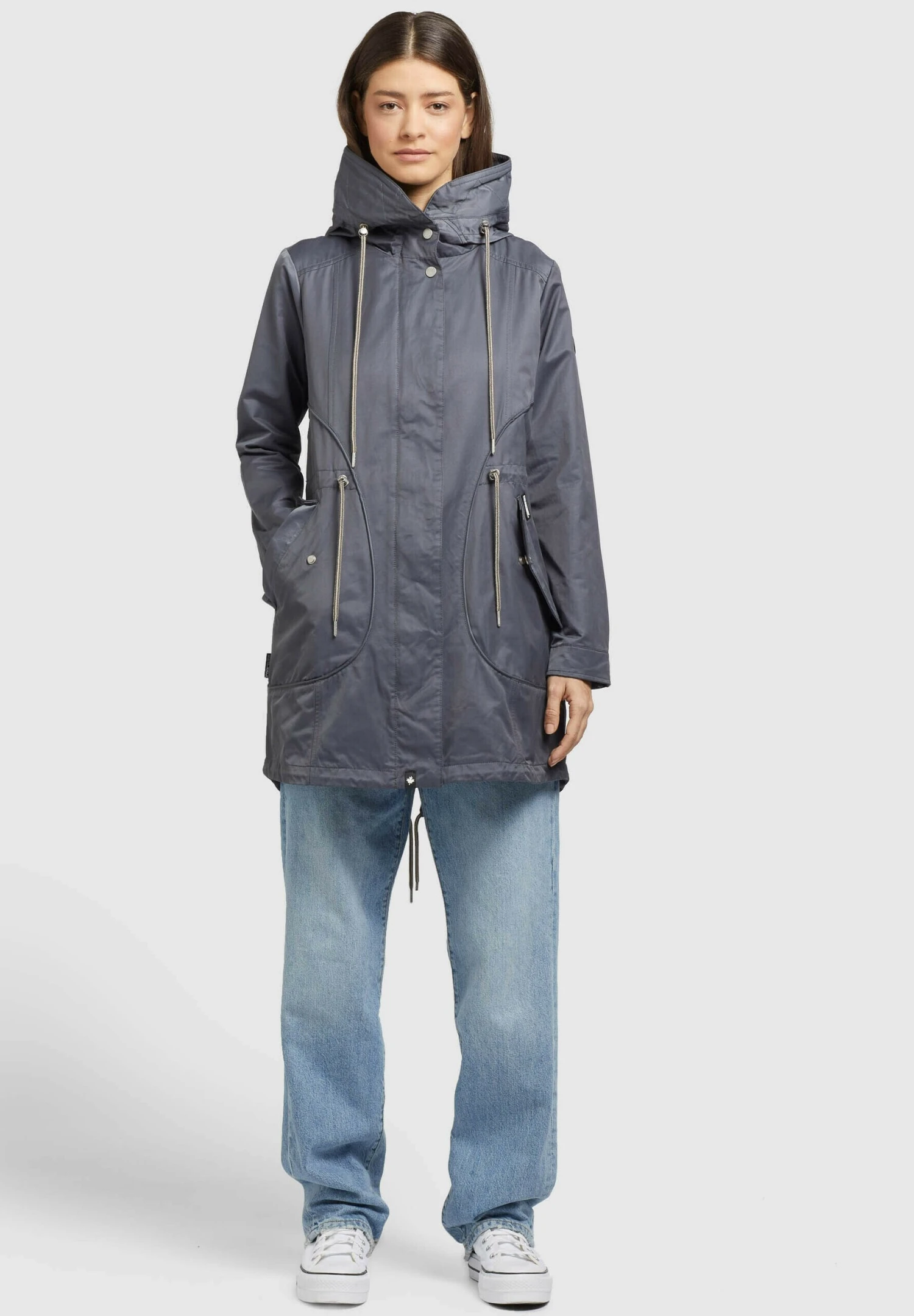 Khujo Onda2 - Parka - Graublau 2 Khujo Onda2 - Parka - Graublau - Afbeelding 2