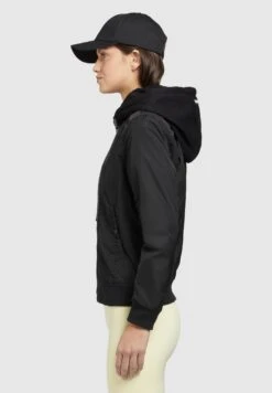 Khujo Persee - Lichte Jas - Schwarz -Khujo Mode Aanbiedingen Winkel ea2d73324d8b470ea3d8889c8ad449cf