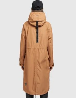 Khujo Marnia - Parka - Toffee -Khujo Mode Aanbiedingen Winkel efd241712abb4532958cf2438a6fe563