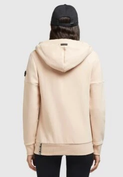 Khujo Salomea - Sweater Met Rits - Aprikot -Khujo Mode Aanbiedingen Winkel f1200c4a652541f2a516ac7668bf56c7