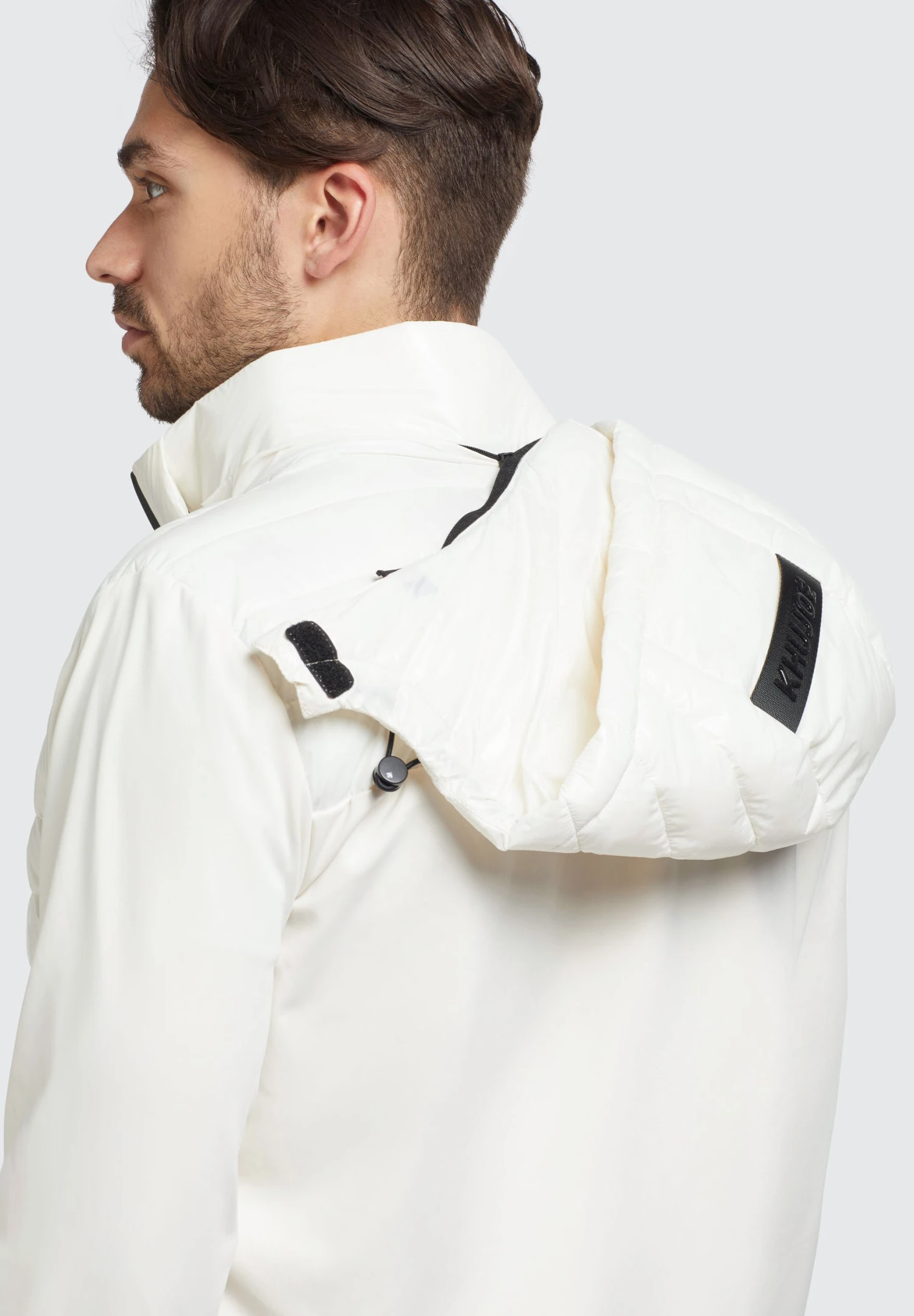 Khujo Bolt Shiny - Jas - Cremeweiß 5 Khujo Bolt Shiny - Jas - Cremeweiß - Afbeelding 5