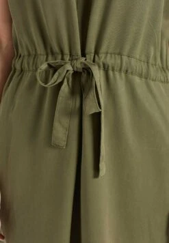 Khujo Anneli - Spijkerjurk - Khaki Gewaschen -Khujo Mode Aanbiedingen Winkel f14e2111838b44b89d6f6582118a9401