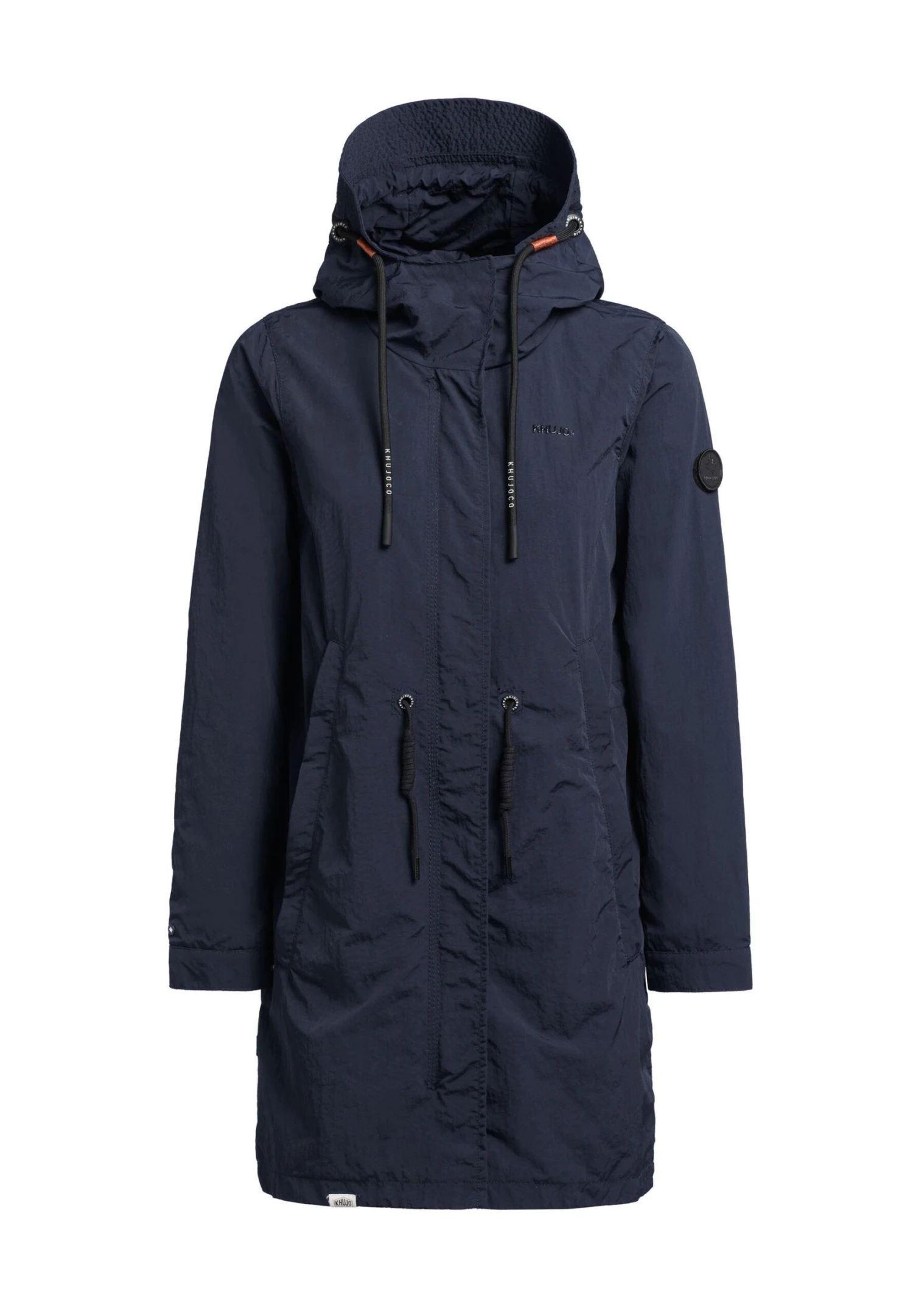 Khujo Adda - Halflange Jas - Dunkelblau 8 Khujo Adda - Halflange Jas - Dunkelblau - Afbeelding 8