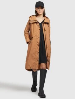 Khujo Marnia - Parka - Toffee -Khujo Mode Aanbiedingen Winkel f3bbab6c5b944640b0790d9b83e276dc