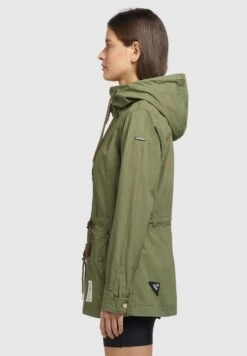 Khujo Sesia - Parka - Oliv -Khujo Mode Aanbiedingen Winkel f45e197f635e4ab580556f675ac01e9f