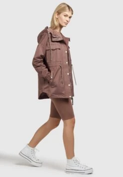 Khujo Prayata - Parka - Mauve -Khujo Mode Aanbiedingen Winkel f50d4fd8fc4840acb7b705f42bbe58cf