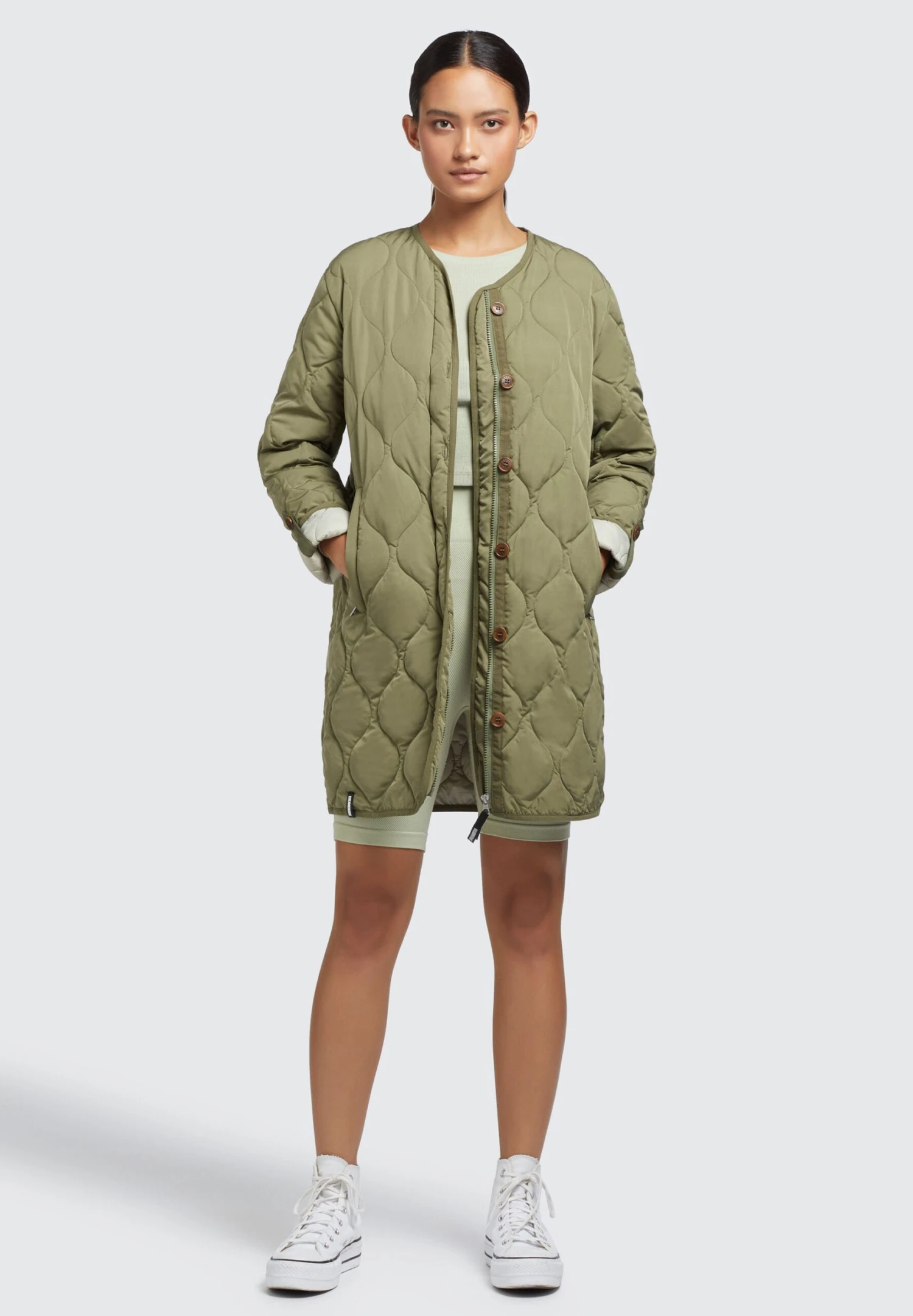 Khujo Sira - Jas - Olivgrün 2 Khujo Sira - Jas - Olivgrün - Afbeelding 2