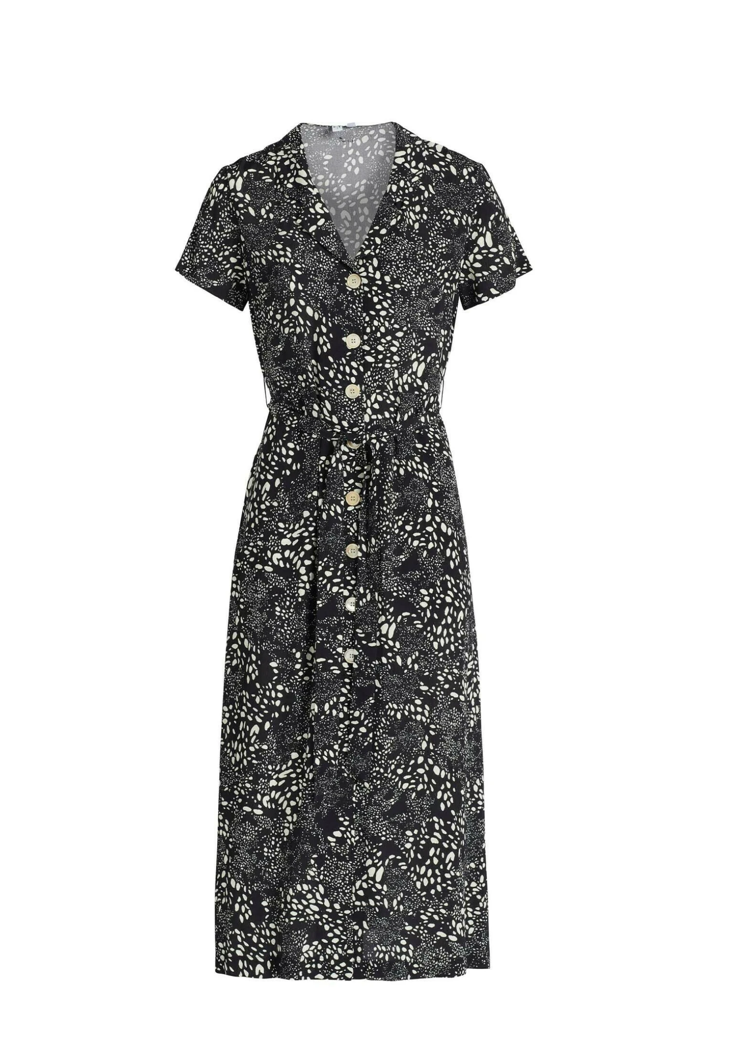 Khujo Goya - Blousejurk - Schwarz Weiß Gemustert 9 Khujo Goya - Blousejurk - Schwarz Weiß Gemustert - Afbeelding 9