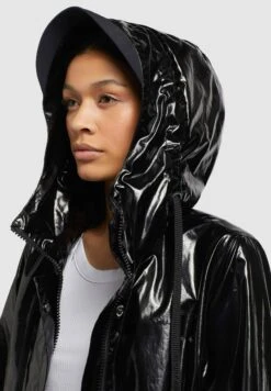 Khujo Alecia - Trenchcoat - Schwarz -Khujo Mode Aanbiedingen Winkel f698e9a991374d36ac0d95f08650c8ab