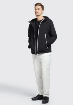 Khujo Neal - Outdoorjas - Schwarz -Khujo Mode Aanbiedingen Winkel fa146d5017e3467fb8aebbfb913e7e6a