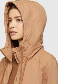 Khujo Rolava - Lichte Jas - Toffee -Khujo Mode Aanbiedingen Winkel fbddc47b31cf4d9aae5f975456a5de63