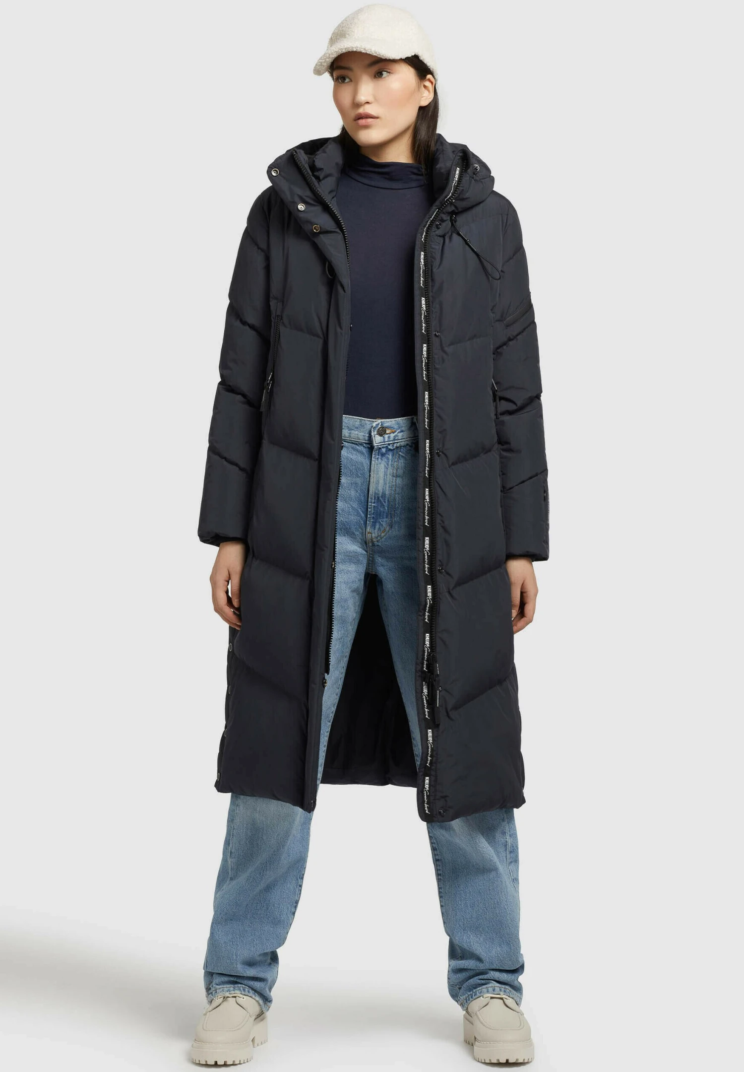 Khujo Sonje 4 - Winterjas - Graublau 2 Khujo Sonje 4 - Winterjas - Graublau - Afbeelding 2