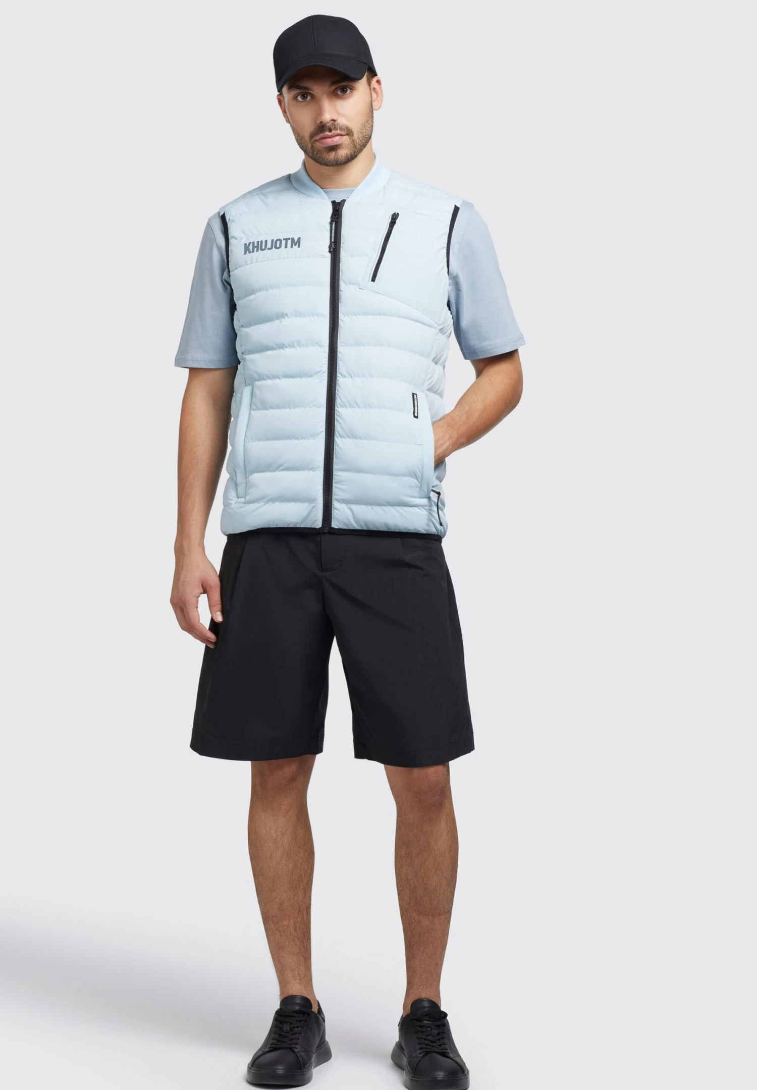 Khujo Reman Matt - Bodywarmer - Hellblau 2 Khujo Reman Matt - Bodywarmer - Hellblau - Afbeelding 2