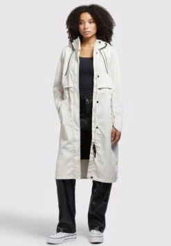 Khujo Jomana - Parka - Weiß -Khujo Mode Aanbiedingen Winkel fe1a2e0f1b11478cb59ff2d5ddcf434c