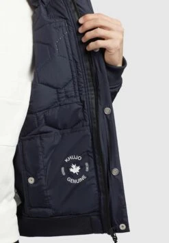 Khujo Carlson - Jas - Dunkelblau -Khujo Mode Aanbiedingen Winkel fe84f2ee16144720b243d3d2b5b1715b